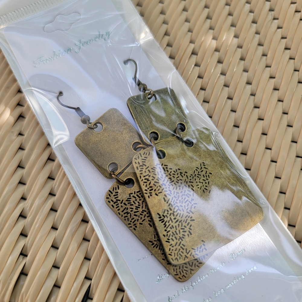 Bronze Tone Earrings
